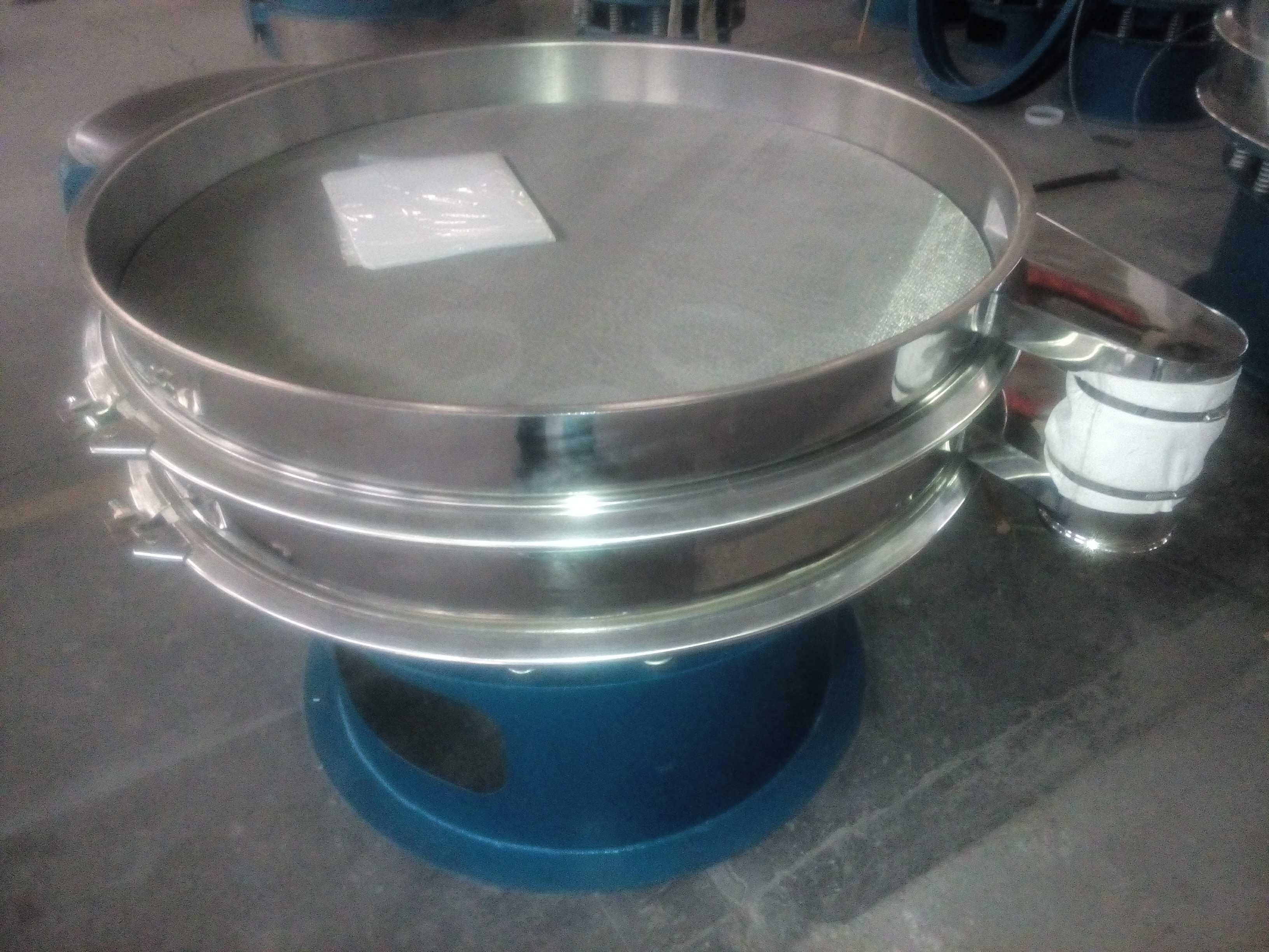 旋振篩出料口為什麼有的設計為閘門型呢? (多層振動篩下料口)