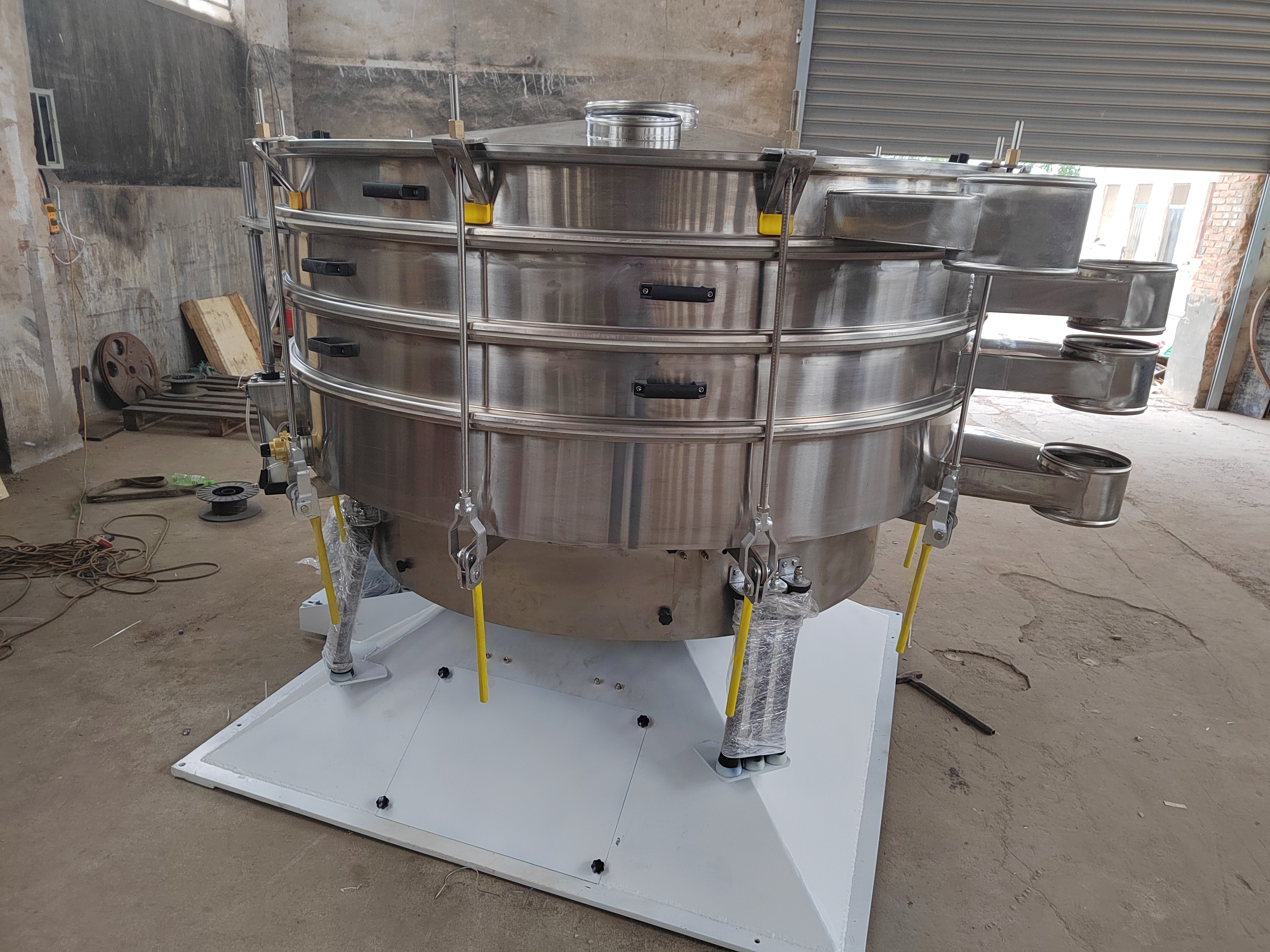 YBS係列搖擺篩結構原理(搖擺篩使用說明書)